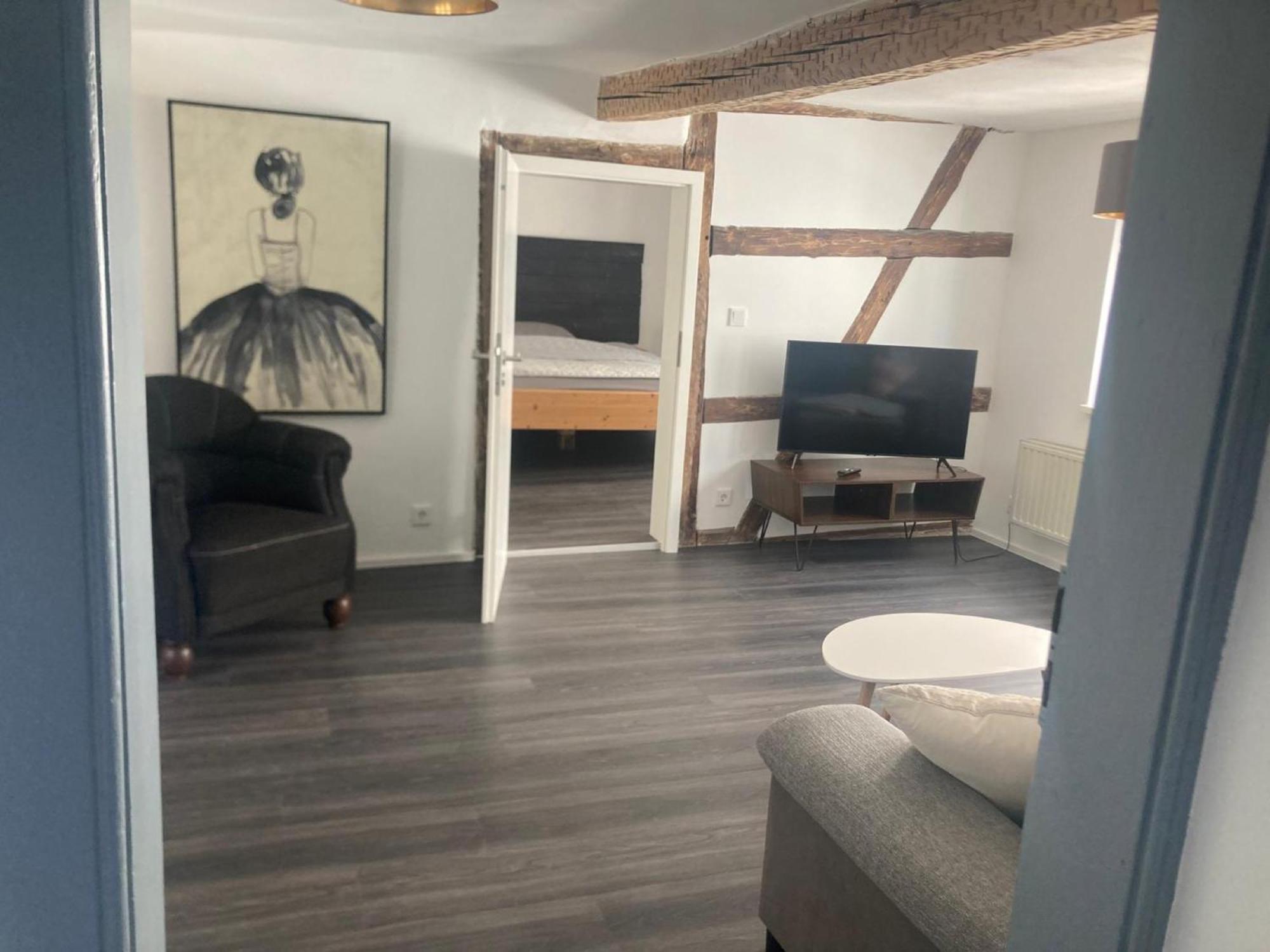 Charmante Ferienwohnung Im Gaesschen Rudolstadt Exteriör bild