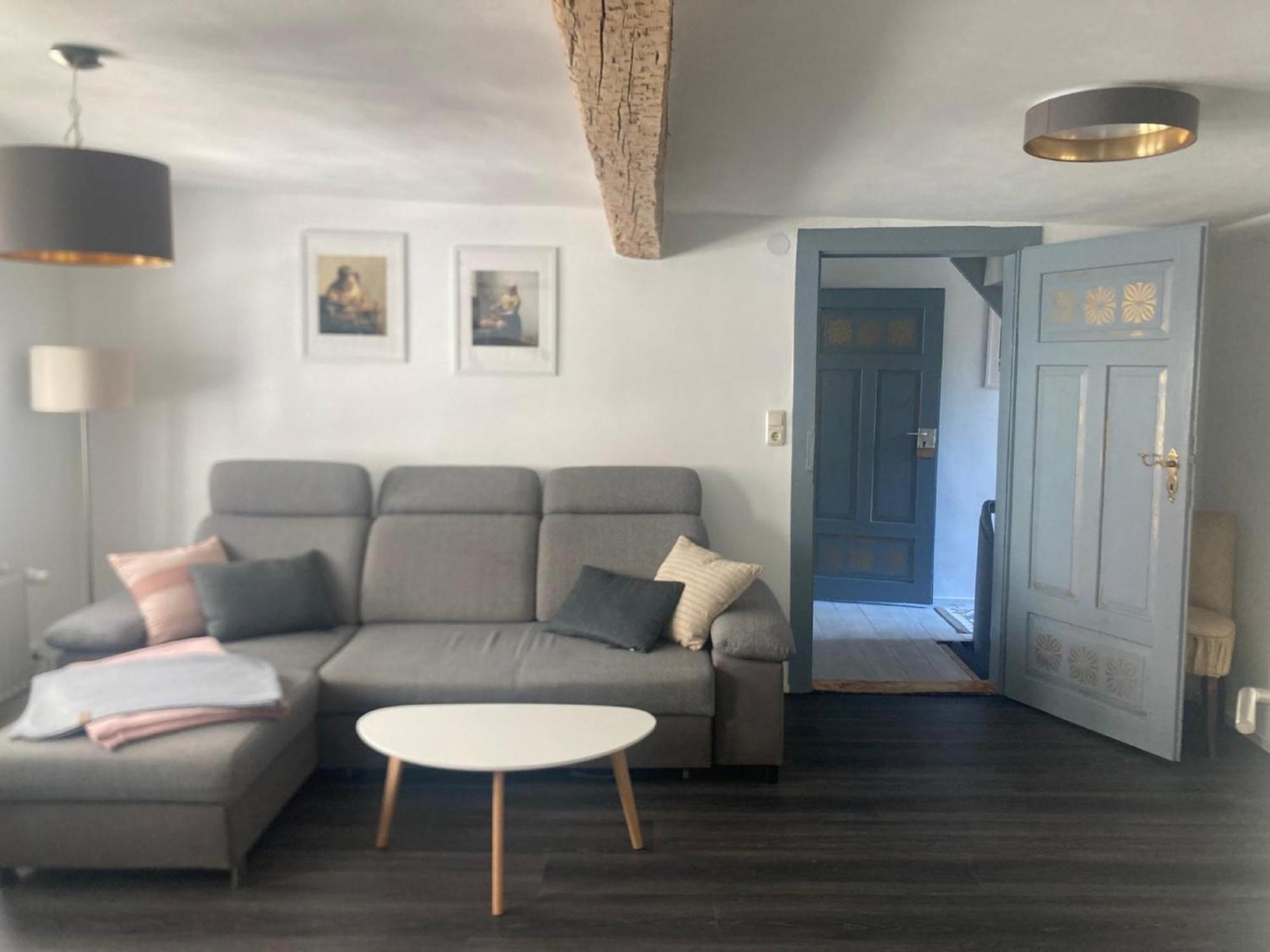 Charmante Ferienwohnung Im Gaesschen Rudolstadt Exteriör bild