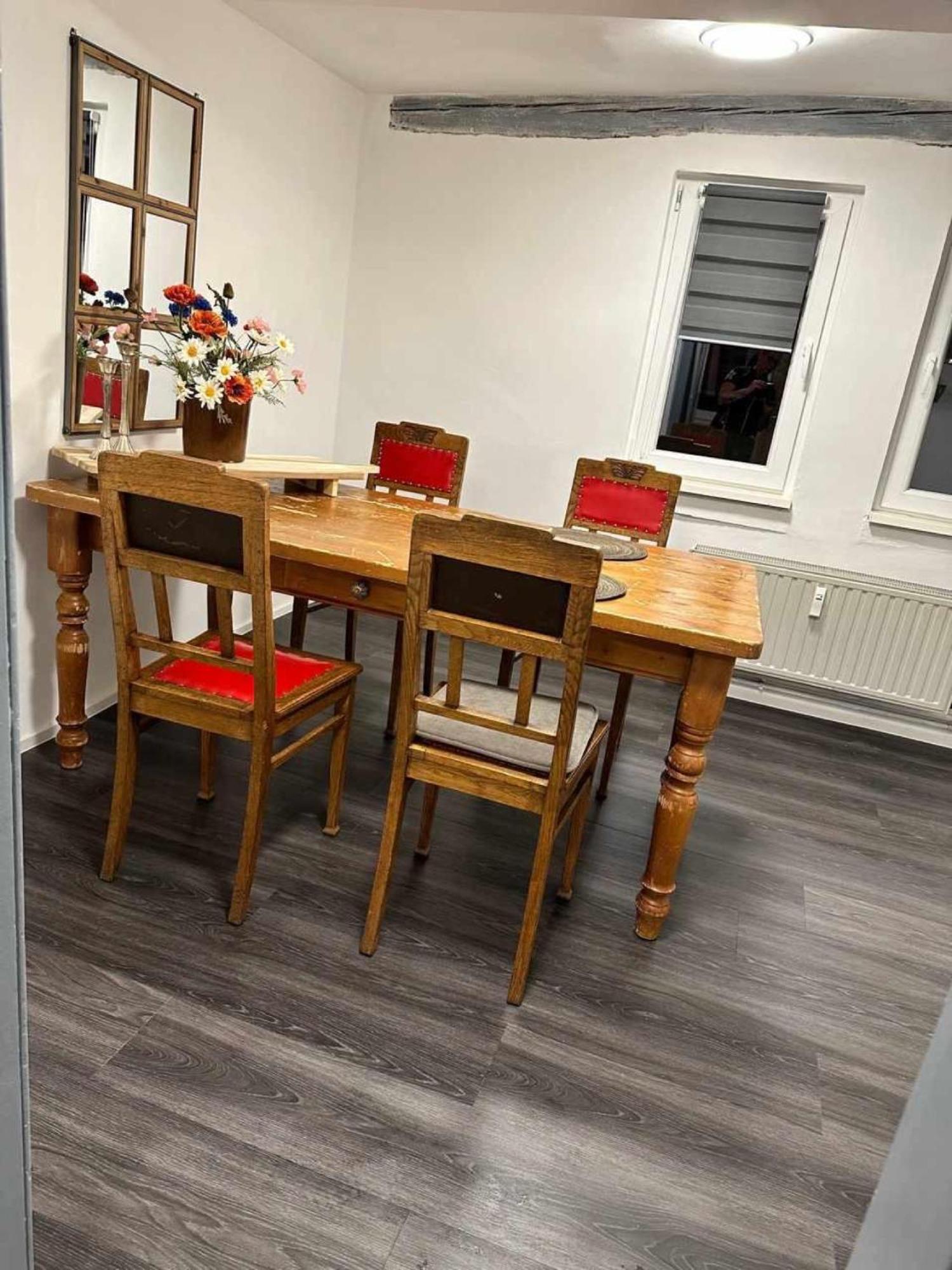 Charmante Ferienwohnung Im Gaesschen Rudolstadt Exteriör bild